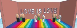 LOVE IS LOVE LGBTQ+