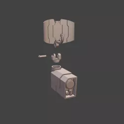 Main Battle Tank Comms Dish
