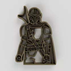 mandalorian cookie cuter