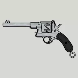 Mauser M1878 Experimental Model .357 Mag (3D Printable Display Gun)