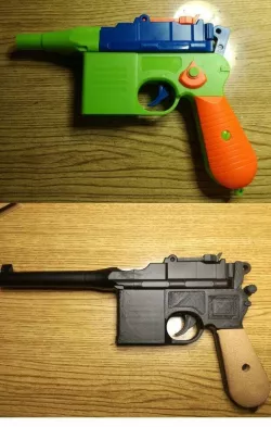Mauser Toy M-712 to C-96; conversion kit
