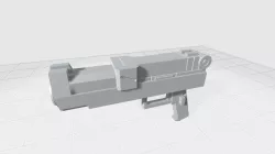 MHW01-4-GM beam hand gun 3D print file