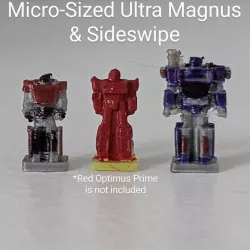 Micro-Sized Sideswipe & Ultra Magnus for Transformers Kingdom Ark & Mainframe