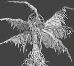MIRANDA MUTATION - RESIDENT EVIL VILLAGE REMAKE Hi-POLY STL 3D print model