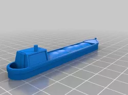 N Gauge 43ft Cargo Narrowboat