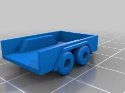 N scale trailer