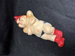 Naked Female Laying Down Gnome