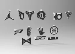 nba players keychains
