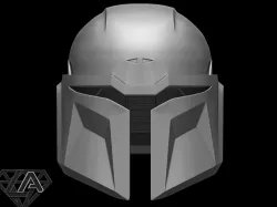 New mandalorian knight custom helmet