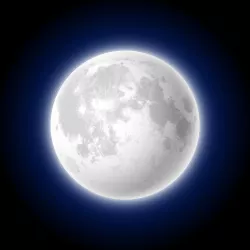Night Light Lithophane for the moon