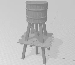 Old West Water Tower