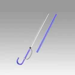 One Piece Brook Burukku Cosplay Weapon
