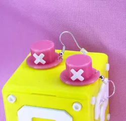 ONE PIECE CHOPPER EARRINGS