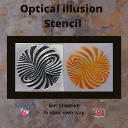 Optical illusion   Stencil