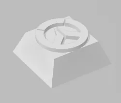 Overwatch Symbol Keycap Insert