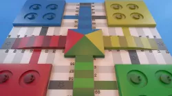 Parchis Board or Ludo Star 3D print model