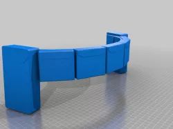 Phase 3 Clone Trooper Triton Squad belt with ammo boxes (The Force Unleashed)