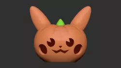 Pikachu Pumpkin - 3D Print Model