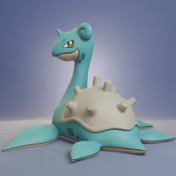 Pokemon - Lapras with 2 poses