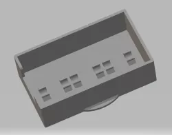 QED PL2 & PL3 Battery Cover for 2x 18650 Li Ion Battery Holder