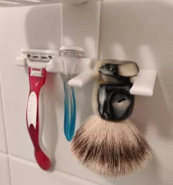 Razor and Shaving Brush Holder for Ikea TISKEN