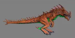 Reaper King from the ARK game