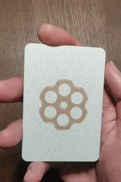 Revolver Muliticolor Throwing Cards