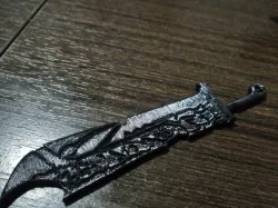 Riven STL Sword