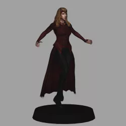 Scarlet Witch - Dr Strange Multiverse Of Madness low poly