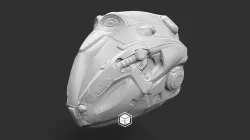Sci-Fi Helmet