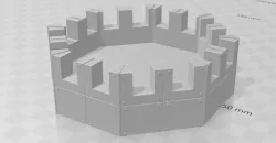 Sci-Fi Octagonal Bunker