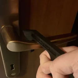 Security Hook- hands free door opener and button pusher