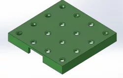 Seeding Squares Template - Square Foot Gardening Tool - Digital File Available .STL)