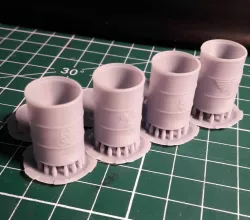 Sets of 28mm barrels