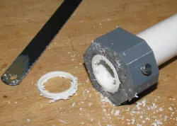 Simple tool for 1/2 Inch PVC pipe cutting