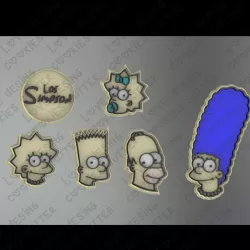 SIMSON COOKIE CUTTER SET
