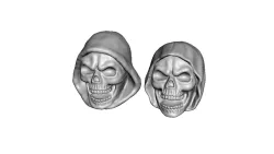 Skeletor Custom Head 2-Pack Origins Classics