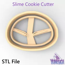 Slime from “That Time I Got Reincarnated as a Slime” Cookie Cutter - STL file