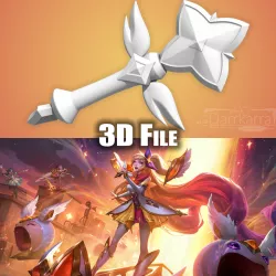 Star Guardian Seraphine Wild Rift Fichiers STL