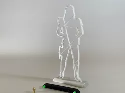 star wars Storm Trooper 200mm Silhouette