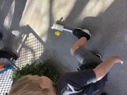 Stomp Rocket using a 3d printed air pump