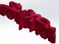 SUPRA CAR-LOGO