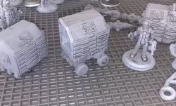Suturus Pattern Grimdark Hangar Toolboxes and Diagnostic Stations