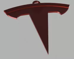 Tesla key ring