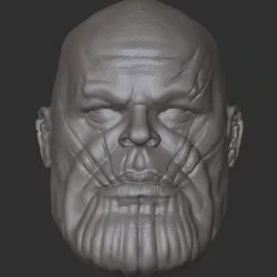 Thanos head for action figure