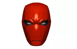 The Red Hood Mask Helmet STL