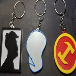 the simpsons keychain pack