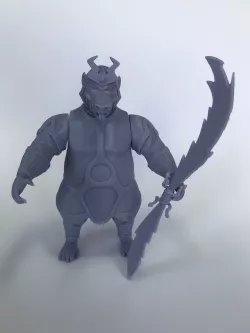 THUNDERCATS. STL RATILLA.3D ACTION FIGURE .OBJ LJN STYLE