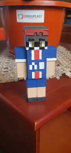 Tortillaland Minecraft - Juaniquilador (Skin PSG)