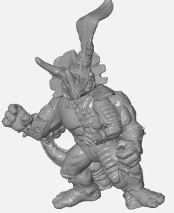 TriceraUsagi TMNT = Triceraton + Space Usagi